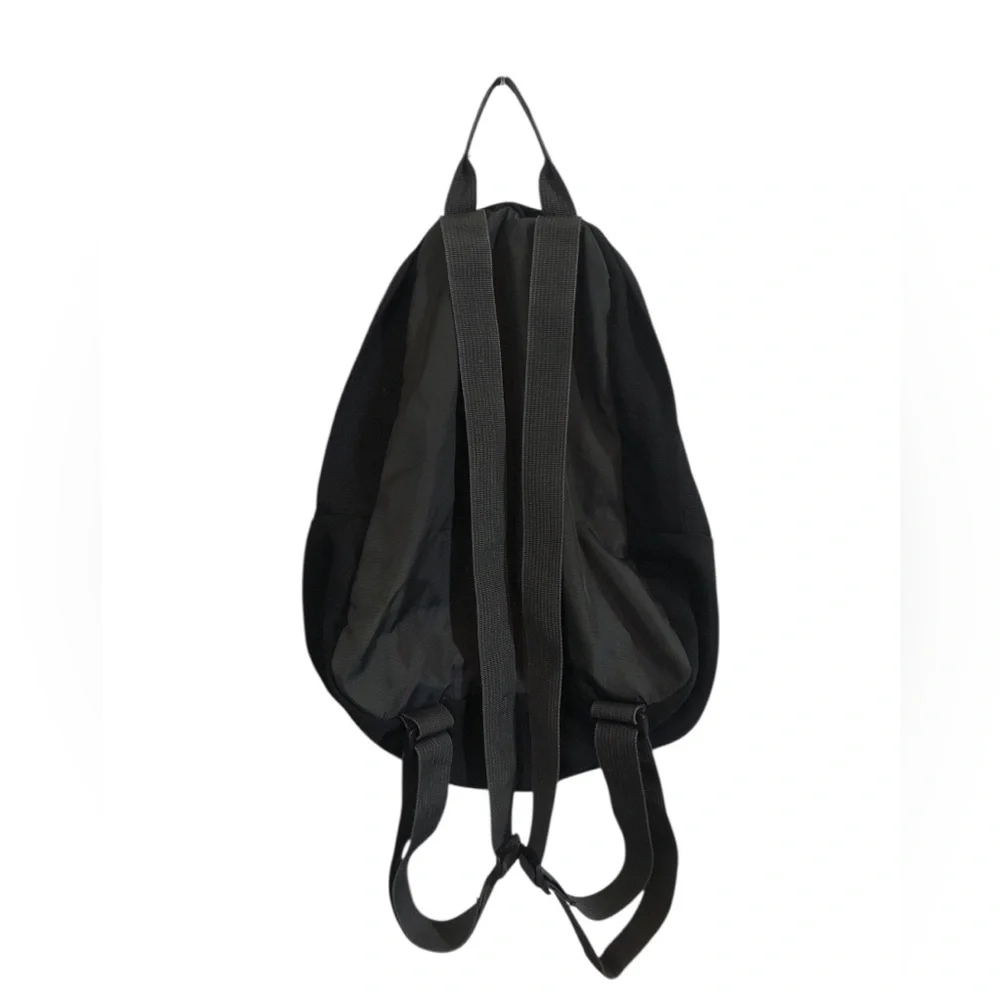 Jansport Superbreak Half Pint Mini Backpack Black with Dual Front Zip Pockets